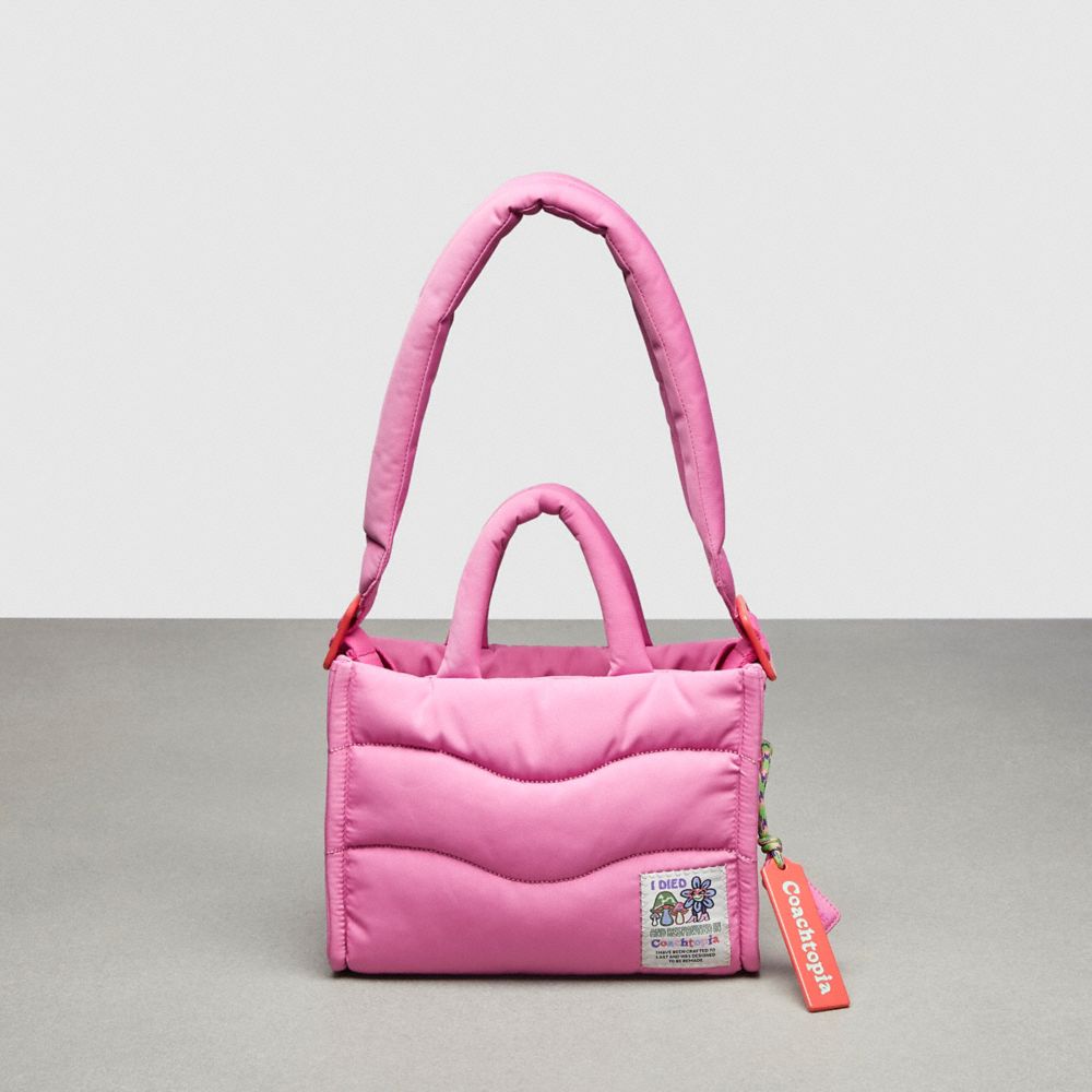 Coachtopia Loop Mini Puffy Tote - CT385 - Bright Magenta