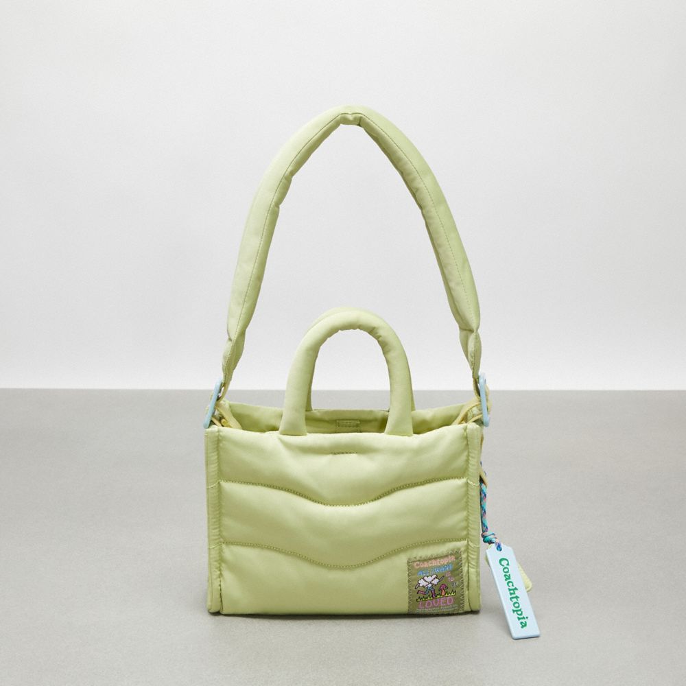 Coachtopia Loop Mini Puffy Tote - CT385 - Pale Lime
