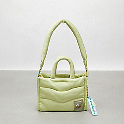 COACH CT385 Coachtopia Loop Mini Puffy Tote PALE LIME