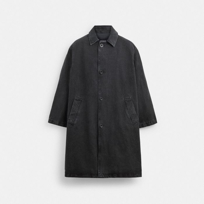 BALMACCAN 有機棉質丹寧大衣