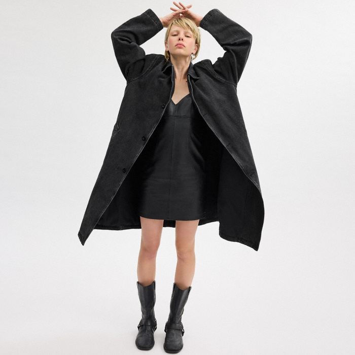 BALMACCAN 有機棉質丹寧大衣