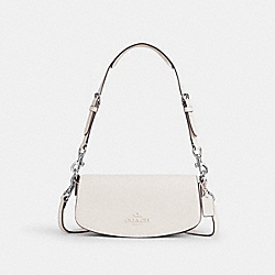 Andrea Small Shoulder Bag - CT757 - Silver/Chalk