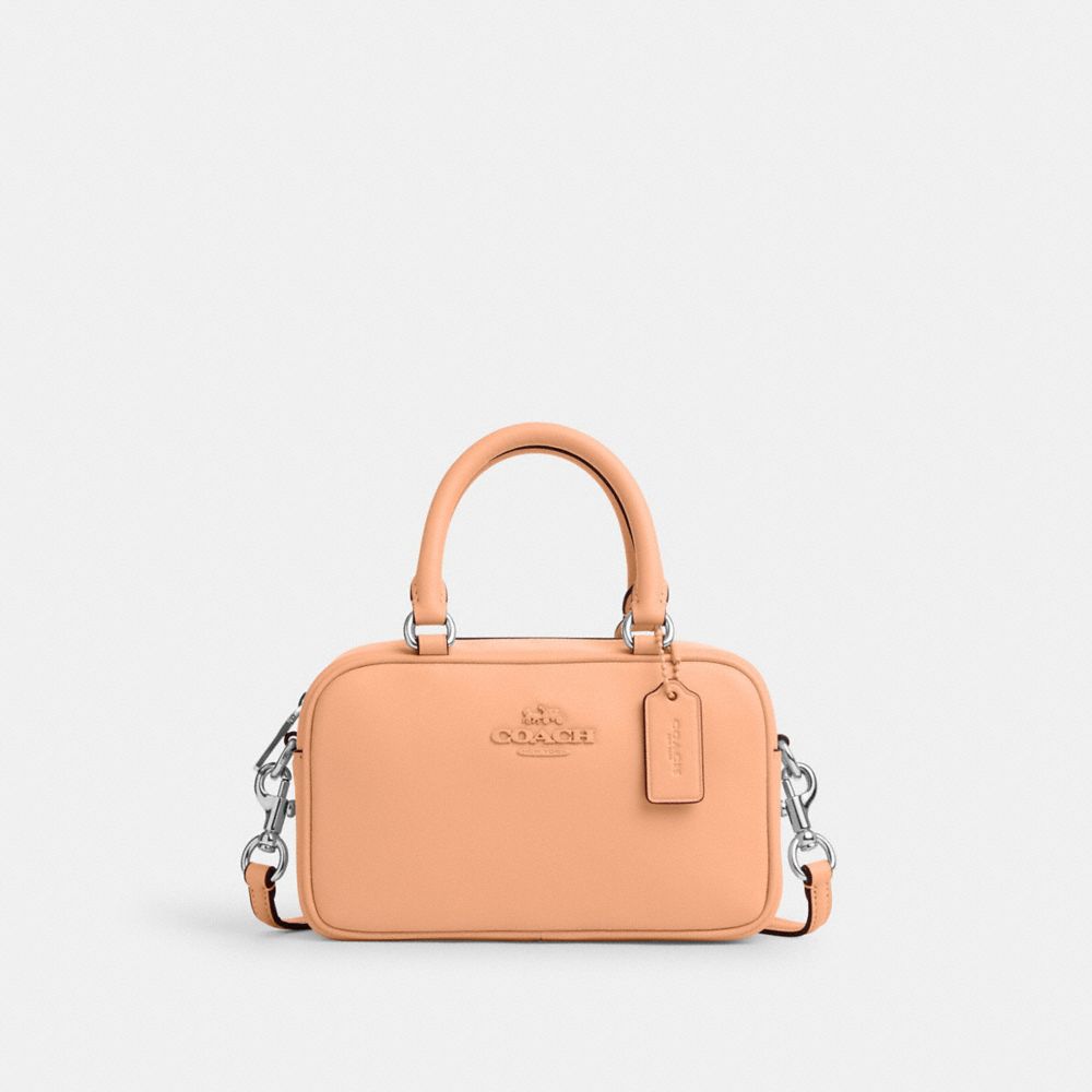 COACH CT776 Satchel Crossbody SV/FADED BLUSH