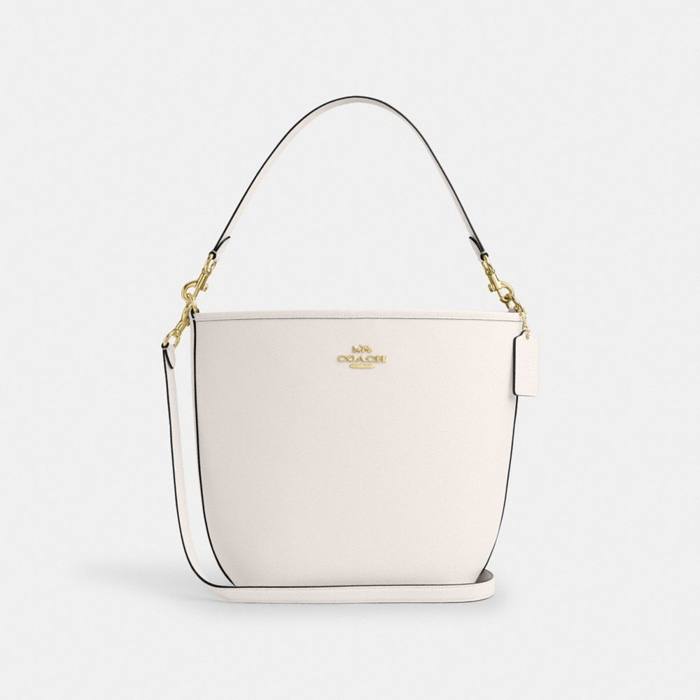 City Large Bucket Bag - CT803 - Gold/Chalk