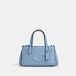 Nina Mini Tote Bag - CT804 - Silver/Cornflower/Field Flora
