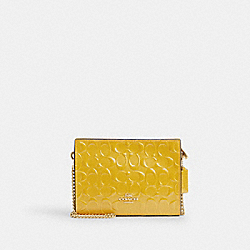 Slim Crossbody In Signature Leather - CT869 - Gold/Gold