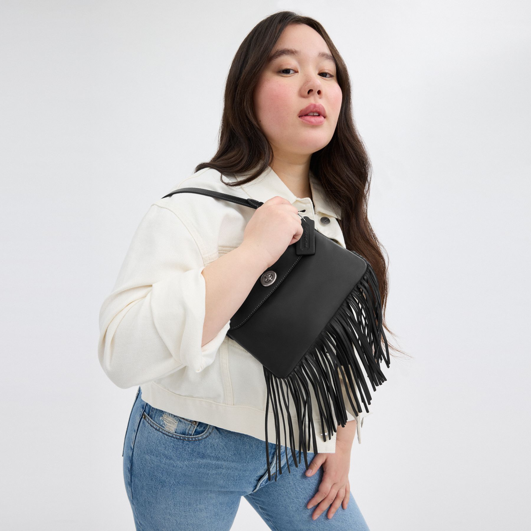 1964 流蘇手袋| COACH 官方網站Official page