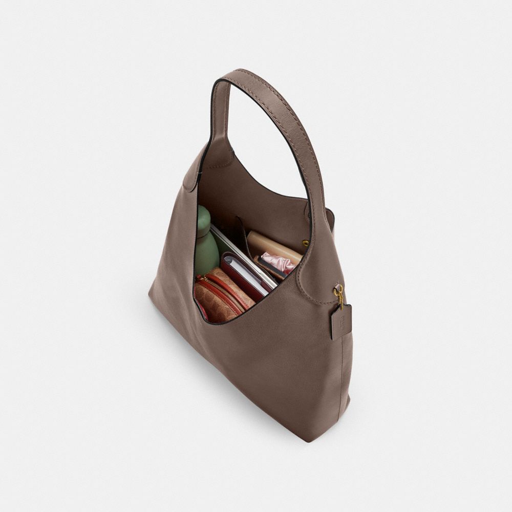 BROOKLYN SHOULDER BAG 39-B4/DARK STONE