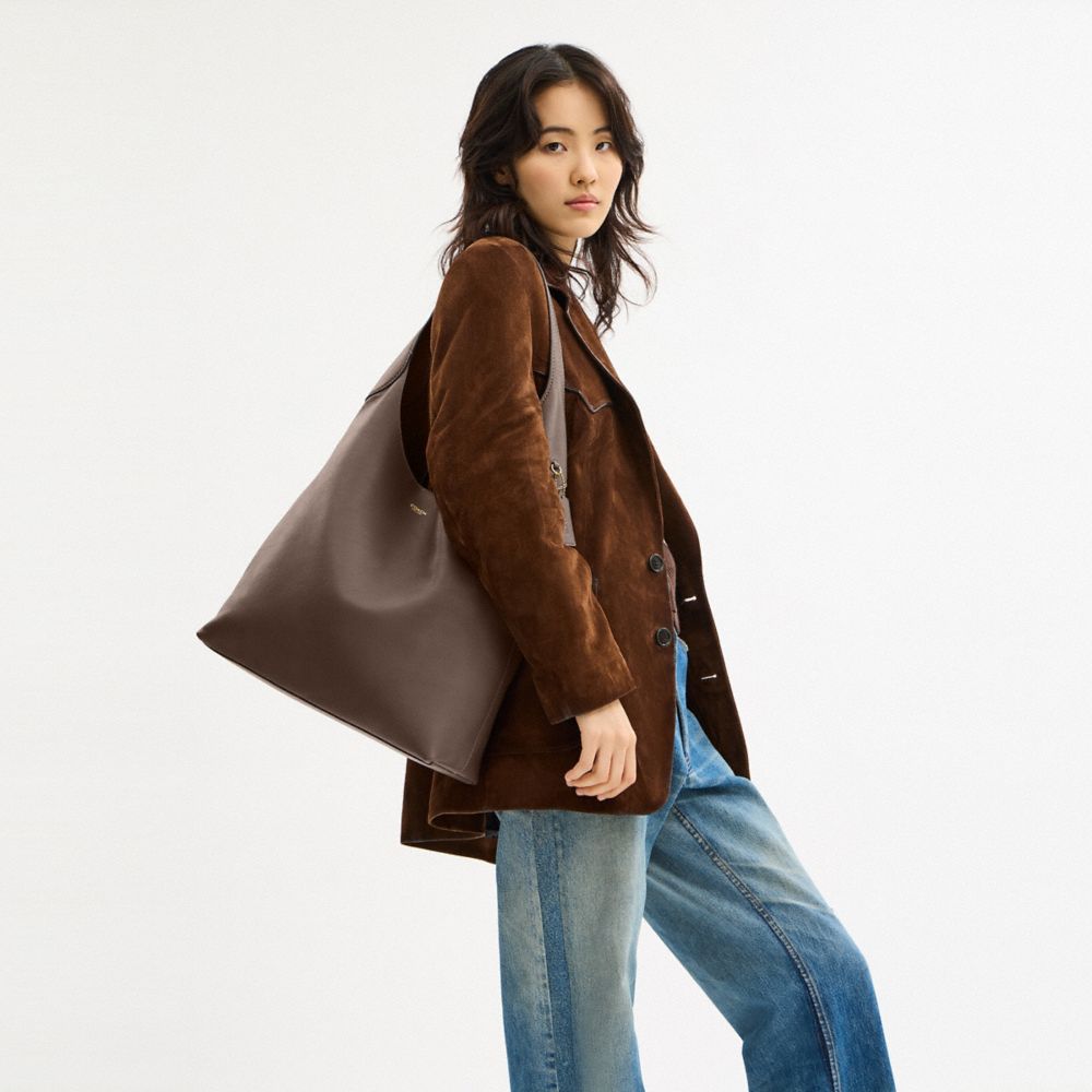 BROOKLYN SHOULDER BAG 39-B4/DARK STONE