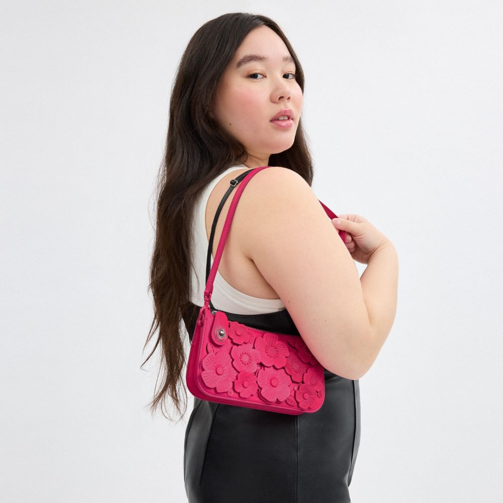 PENN 茶香玫瑰單肩手袋