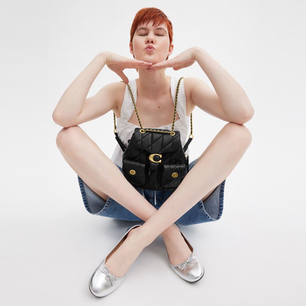 TABBY 絎縫後背包