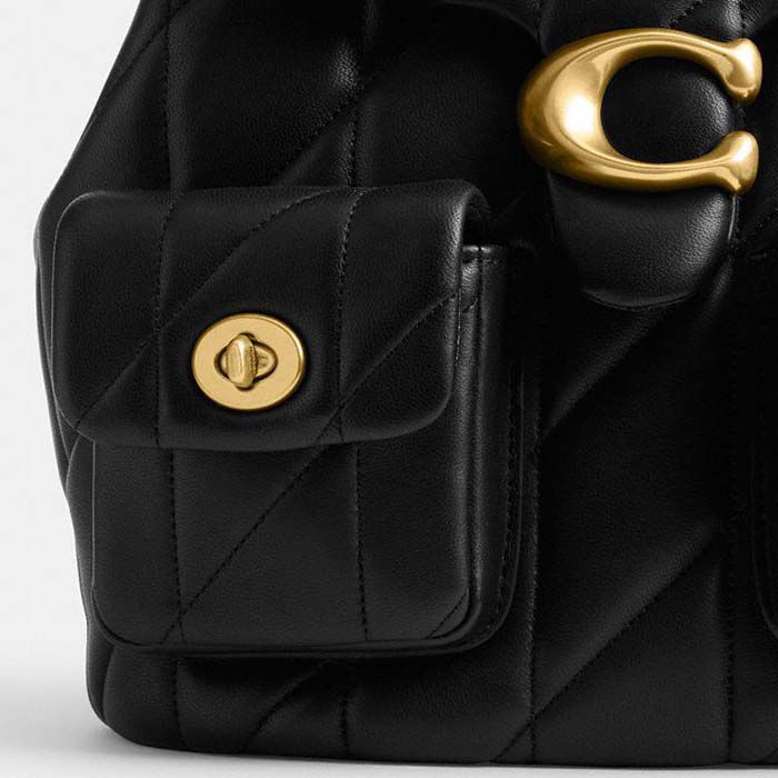 TABBY BACKPACK WITH PILLOW QUILTING