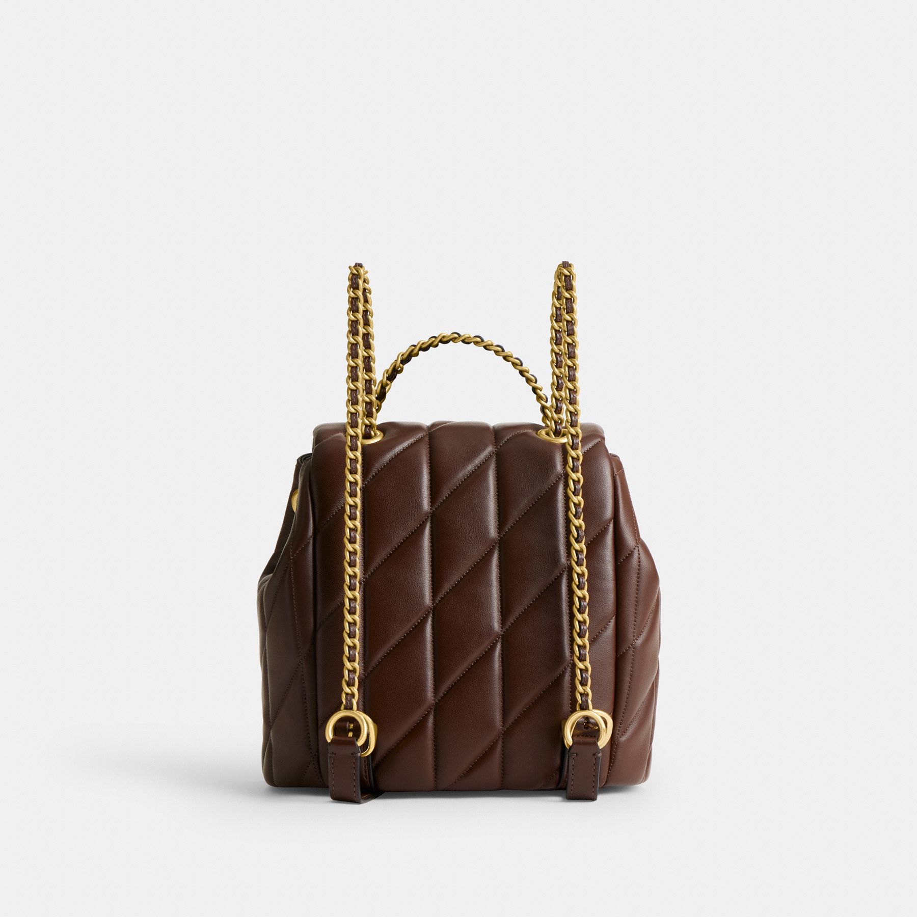 【新品未使用】COACH ブラウン TABBY バックパック CU076 COACH コーチCOACH CU076 タビー バックパック キルティング