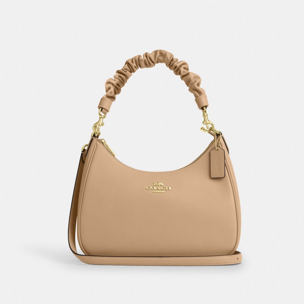 Teri Hobo Bag - CU126 - Gold/Tan