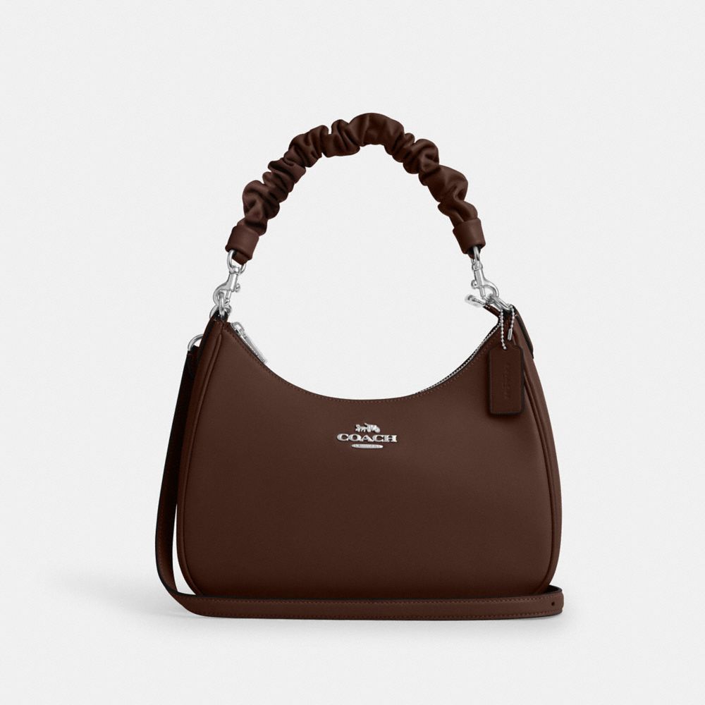 Teri Hobo Bag - CU126 - Silver/Maple