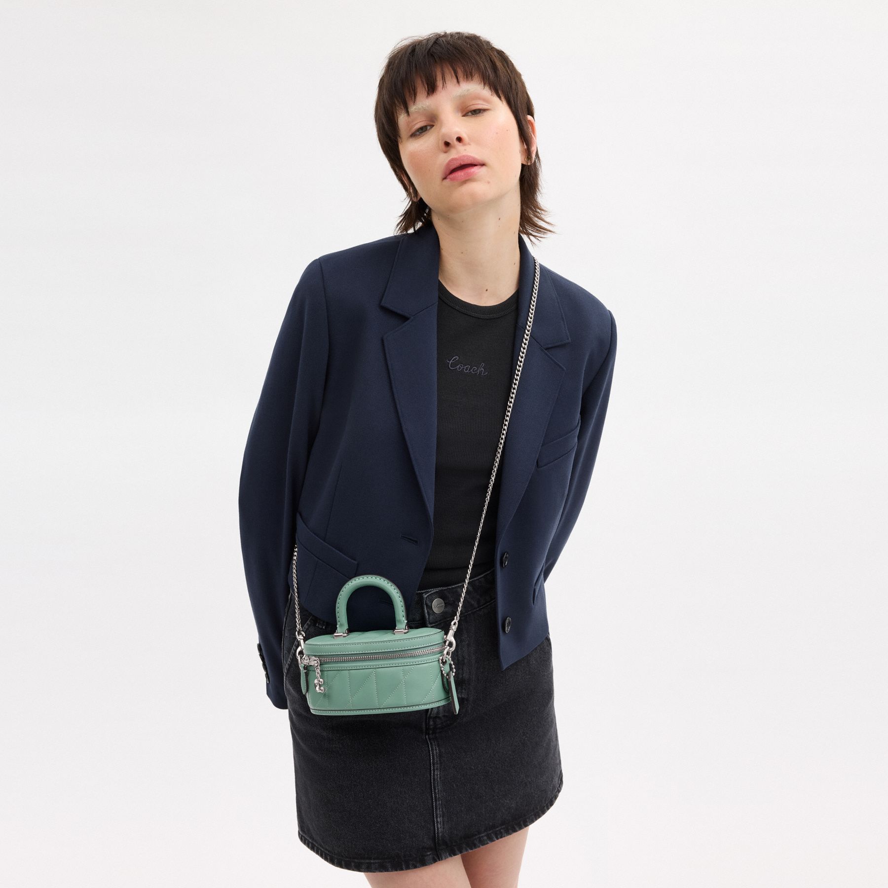 coach タータンチェックグローブ　手袋 クロダ 手袋 レディース 通販 グローブ 手ぶくろ 指なし ハンド