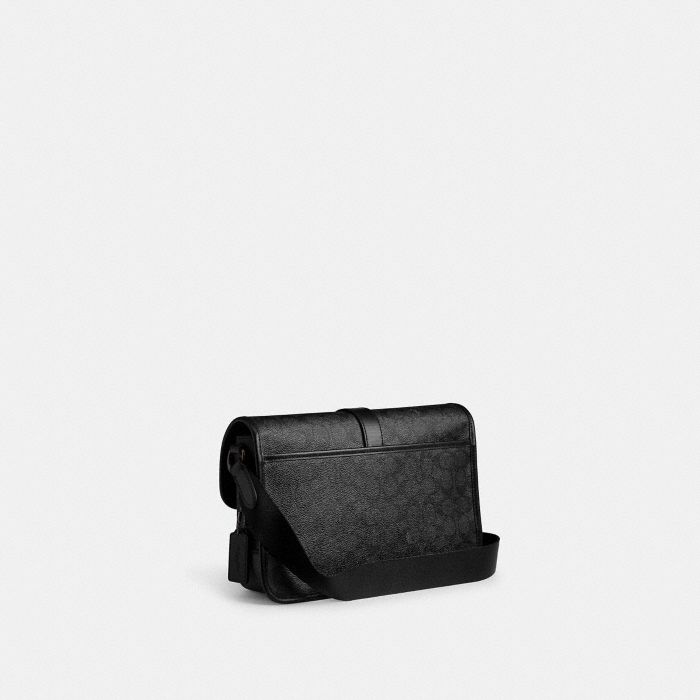 LEAGUE MESSENGER BAG IN SIGNATURE CANVAS