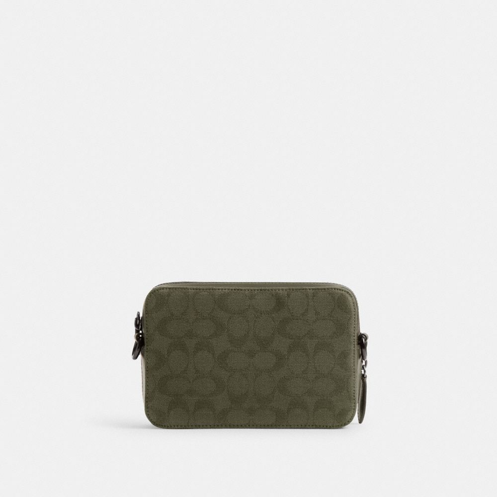 CHARTER CROSSBODY 19 IN SIGNATURE CANVAS JACQUARD