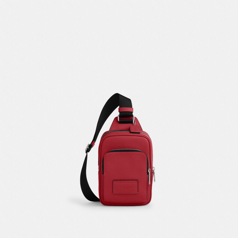 Racer Sling Pack - CU252 - Silver/True Red