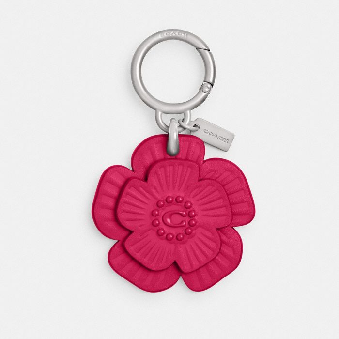 TEA ROSE BAG CHARM