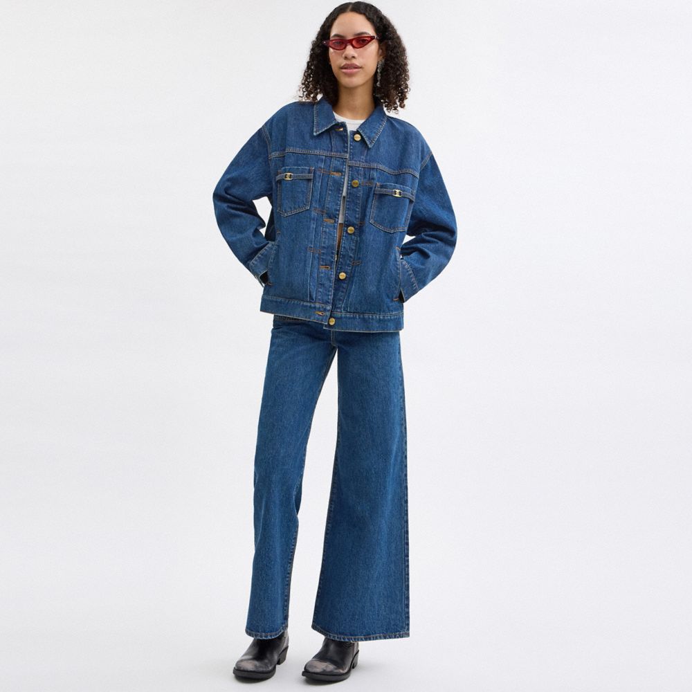 HERITAGE C DENIM TRUCKER JACKET
