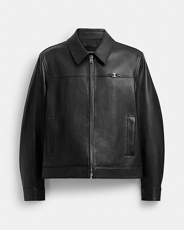 HERITAGE C LIGHTWEIGHT LEATHER JACKET HERITAGE C LIGHTWEIGHT LEATHER JACKET