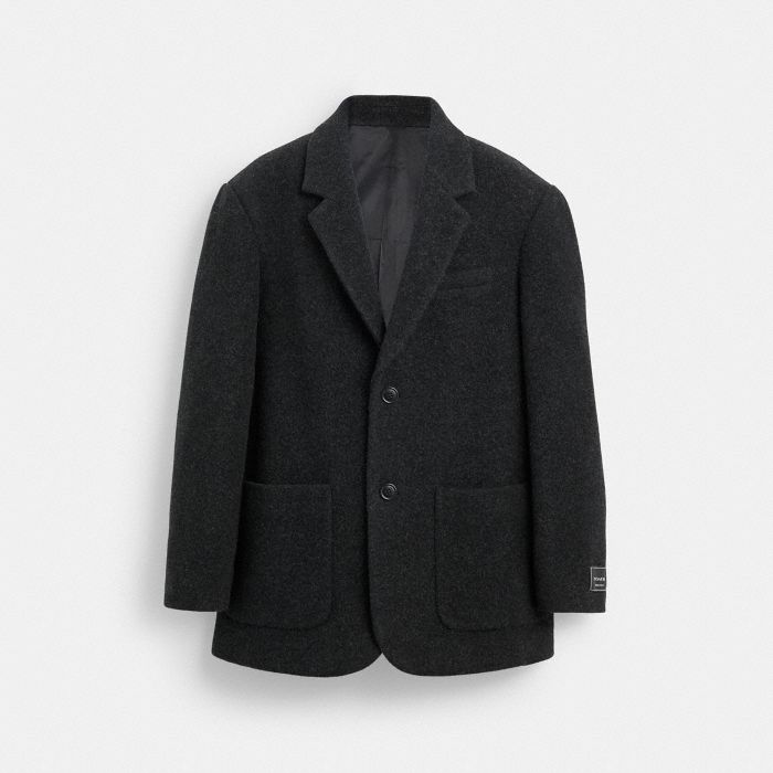 RELAXED WOOL BLAZER