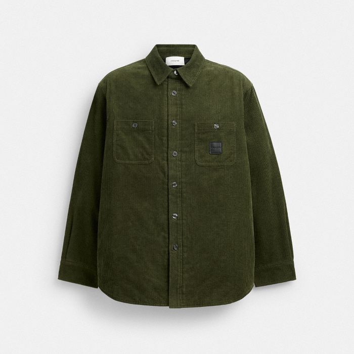 CORDUROY SHIRT JACKET