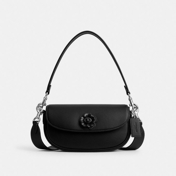 Coach saddle 23 black store