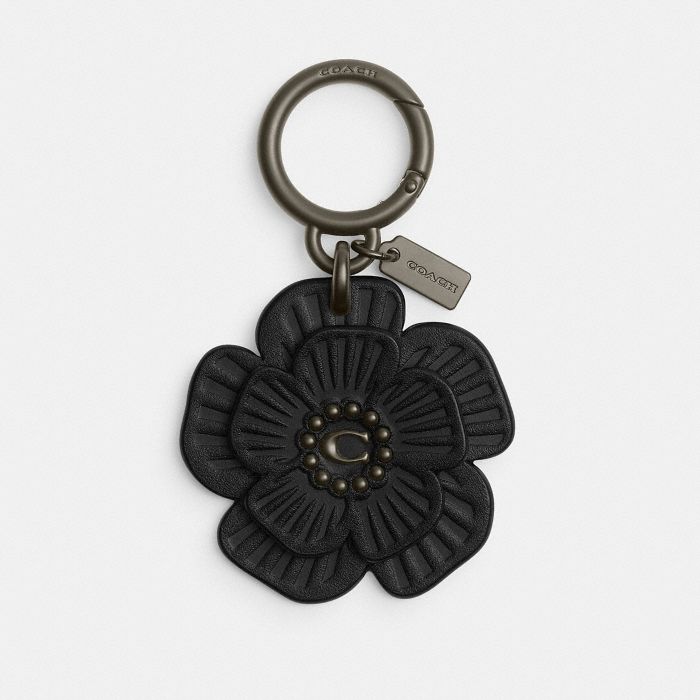 TEA ROSE BAG CHARM