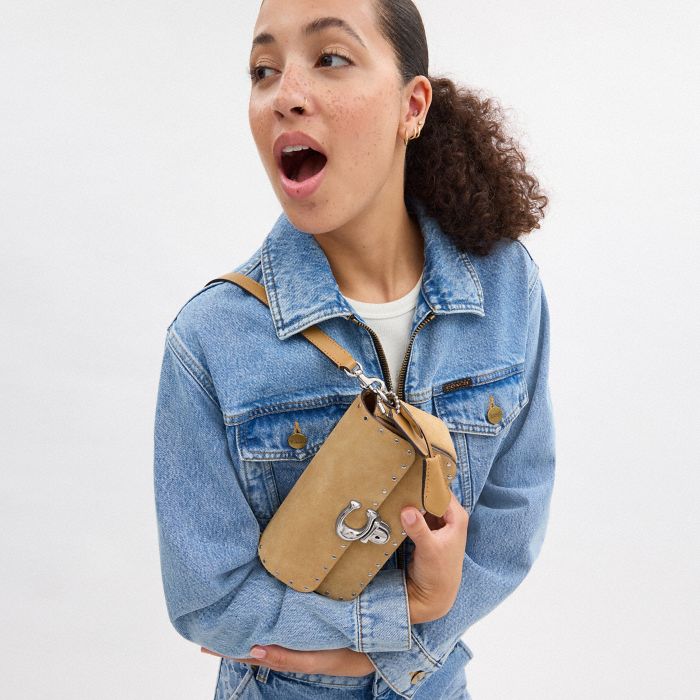 COACH コーチ レザー レディース グローブ 手袋 ギフト対応可