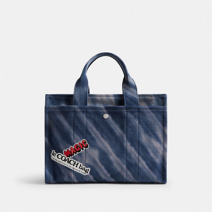 CARGO TOTE BAG WITH TIE-DYE