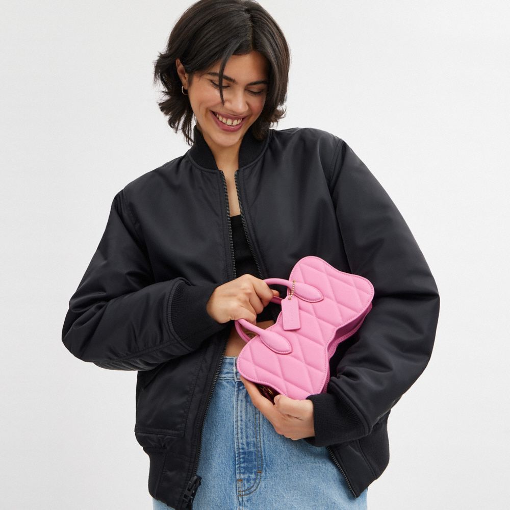 BOW 絎縫領結造型手袋