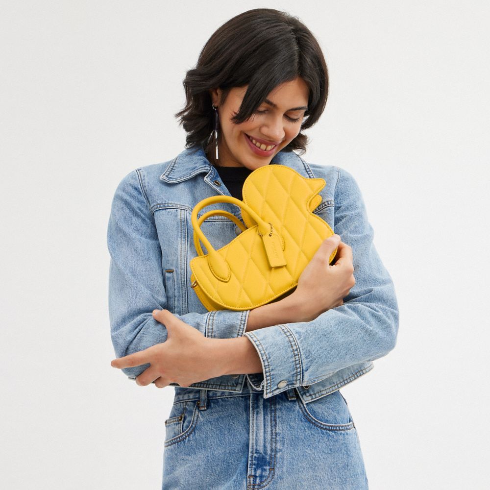 DUCK 絎縫鴨子造型手袋