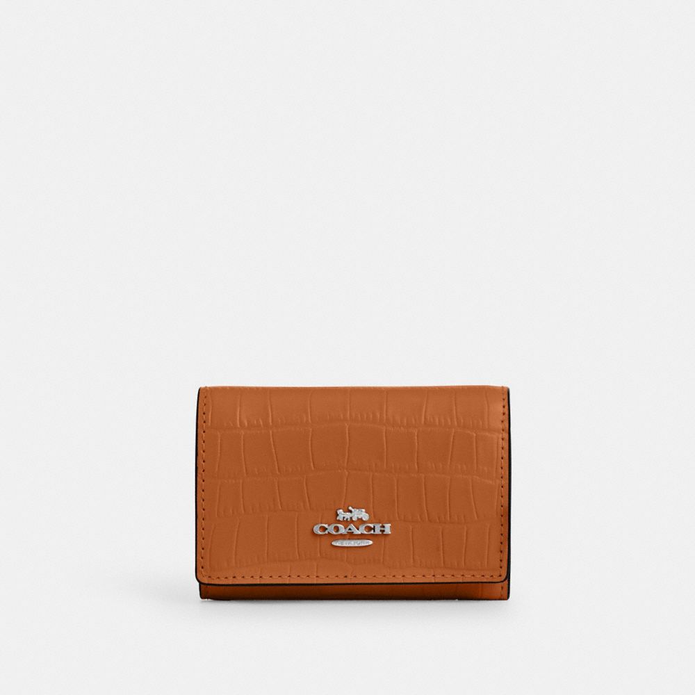 Micro Wallet - CU914 - Sv/Washed Orange