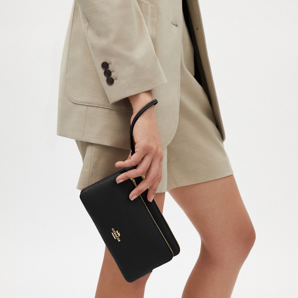 DOUBLE ZIP WALLET
