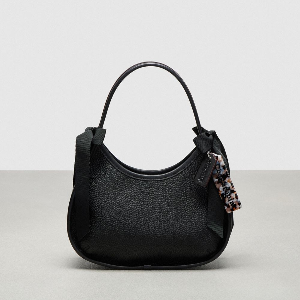 Ergo Bag In Coachtopia Leather: Bows - CV002 - Black
