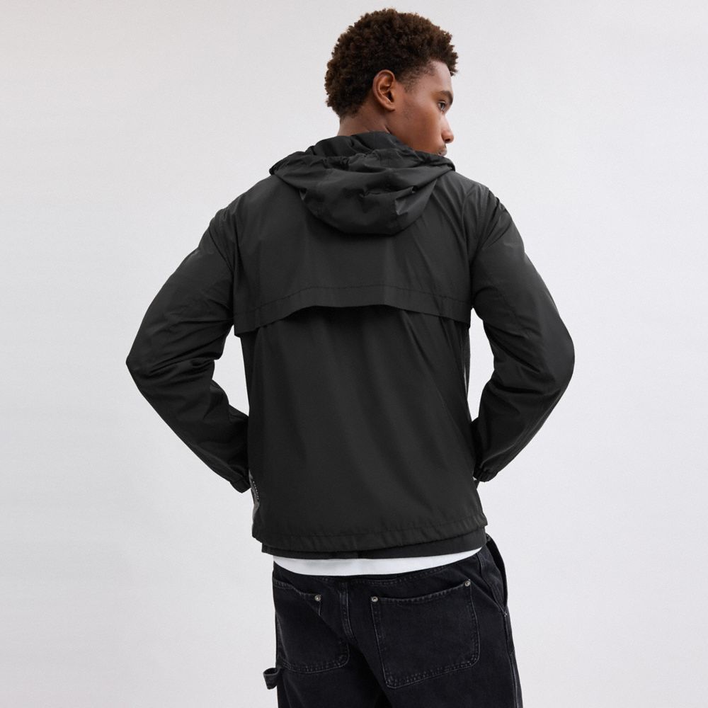 SIGNATURE FULL ZIP WINDBREAKER IN RECYCLED POLYESTER