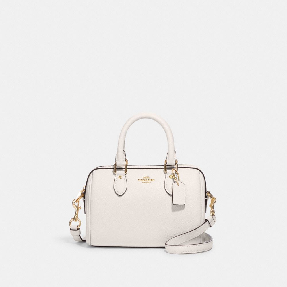 Mini Rowan Crossbody - CV404 - Gold/Chalk