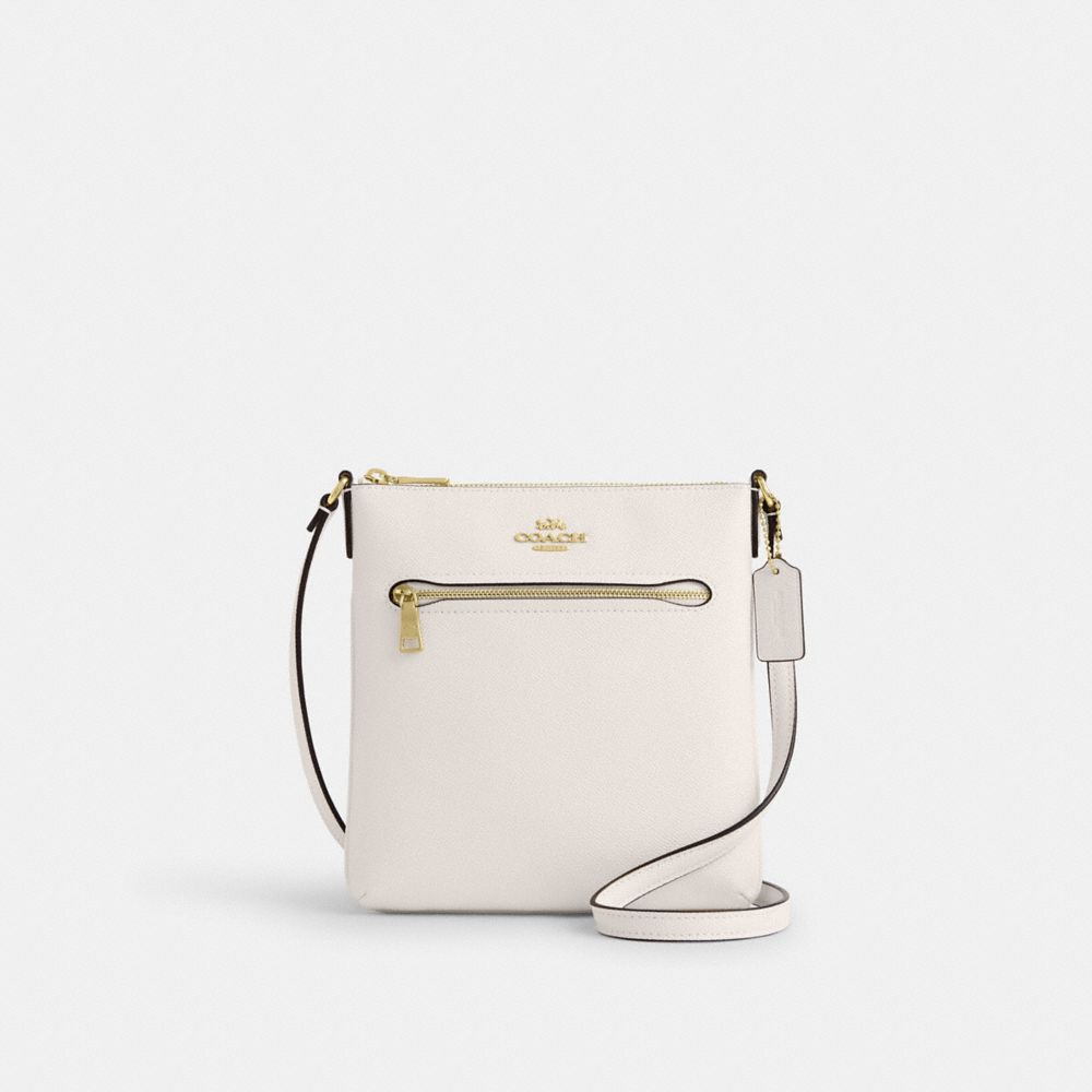 Mini Rowan File Bag - CV405 - Gold/Chalk
