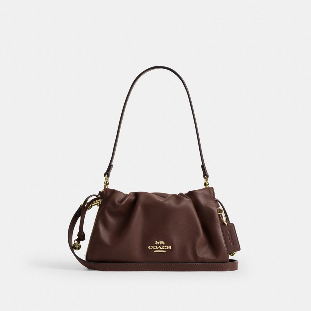 Faye Shoulder Bag - CV529 - Gold/Maple