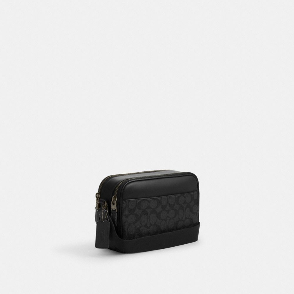GRAHAM CROSSBODY BAG IN SIGNATURE CANVAS