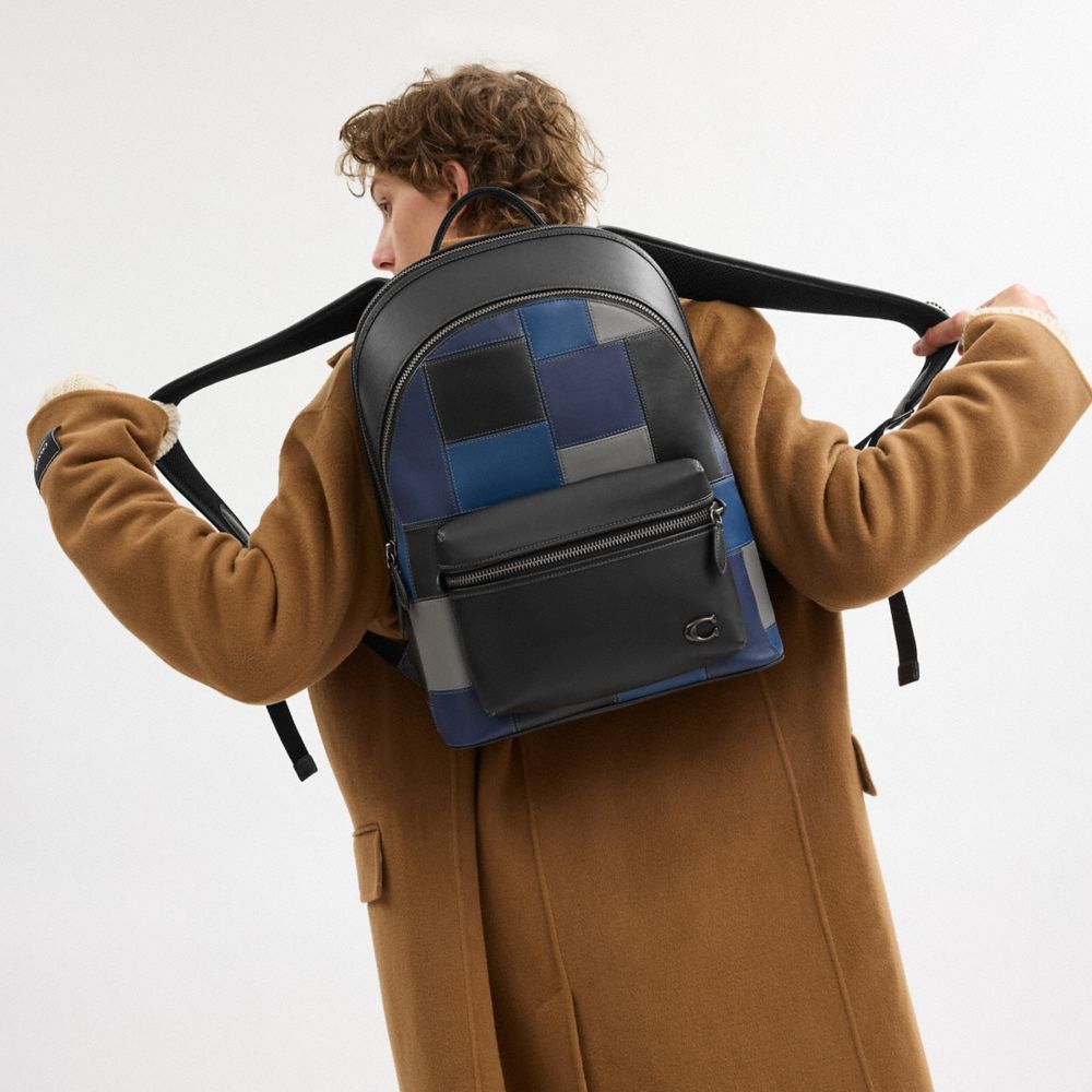 CHARTER BACKPACK WITH PATCHWORK