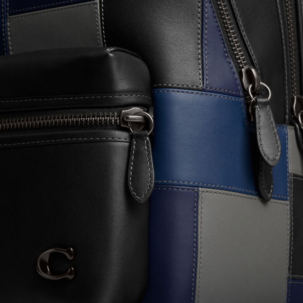 CHARTER BACKPACK WITH PATCHWORK