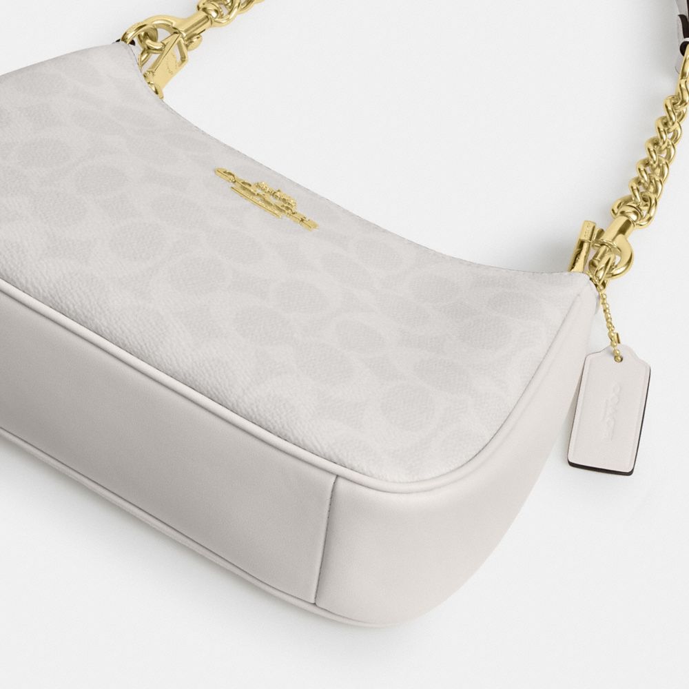 TERI SHOULDER BAG IN SIGNATURE CANVAS