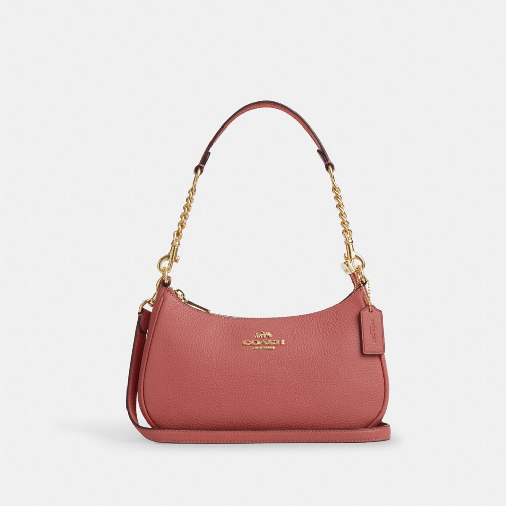 Teri Shoulder Bag - CV934 - Gold/Taffy