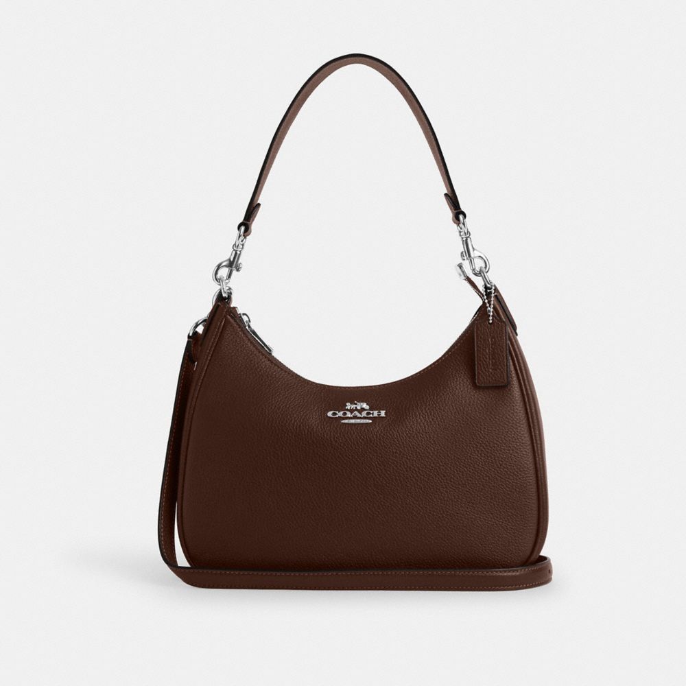 Teri Hobo Bag - CV935 - Silver/Maple