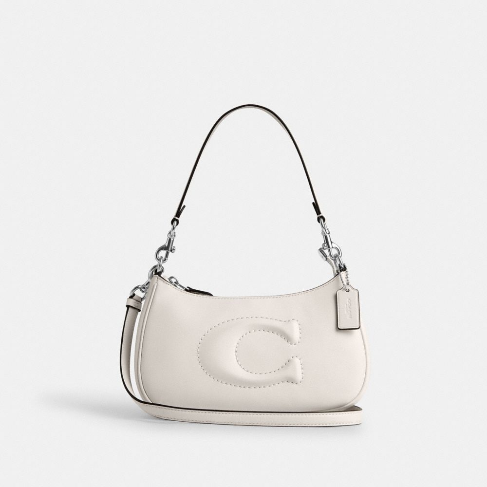 Teri Shoulder Bag - CV936 - Silver/Chalk