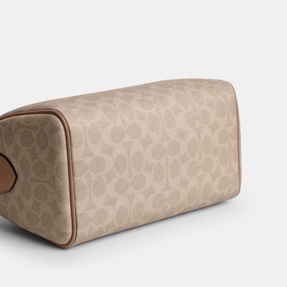 ROWAN SATCHEL BAG IN SIGNATURE CANVAS