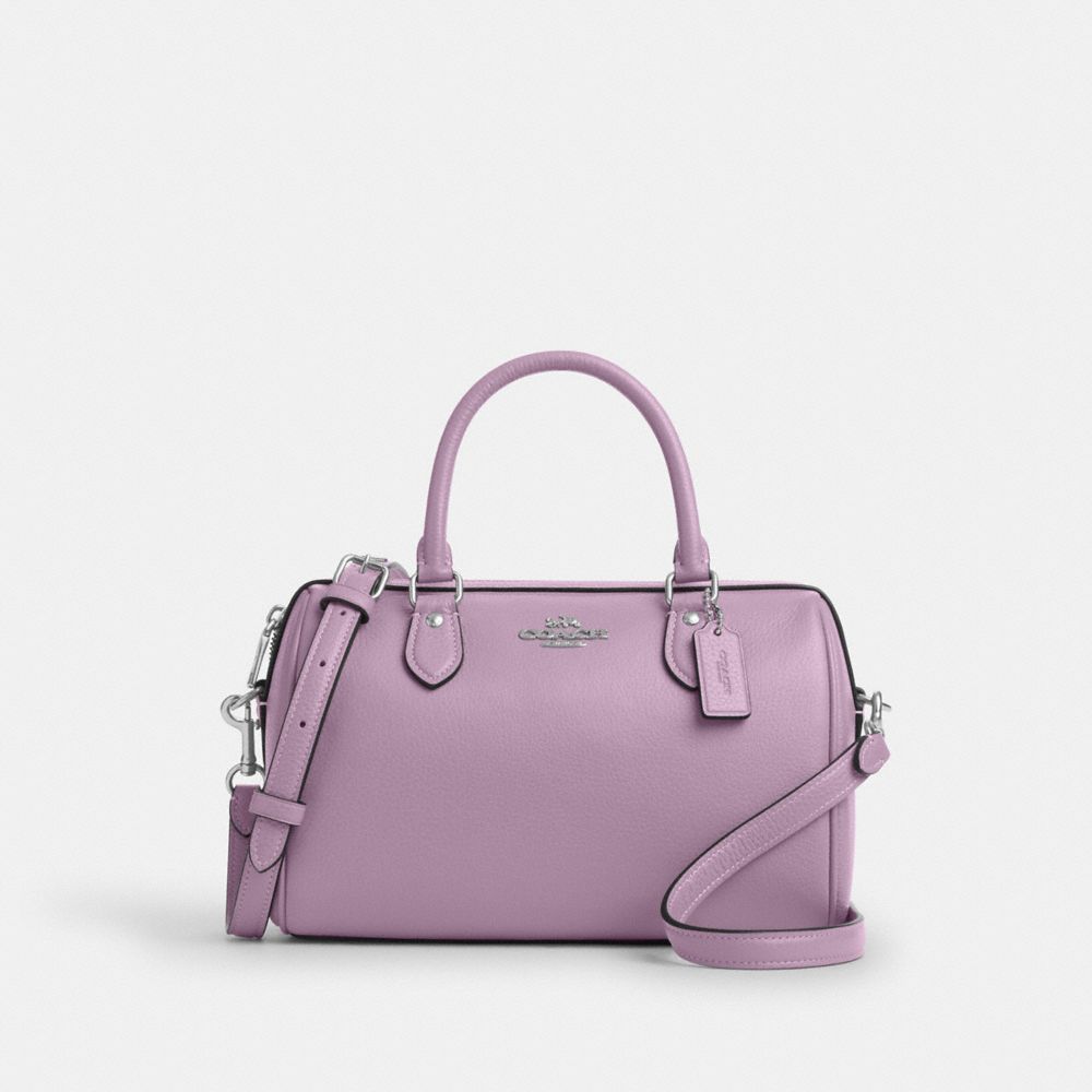 Rowan Satchel Bag - CV962 - Silver/Jasmine